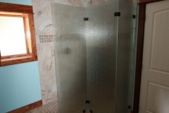 Three Panel Frameless with no Door