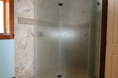 Three Panel Frameless with no Door