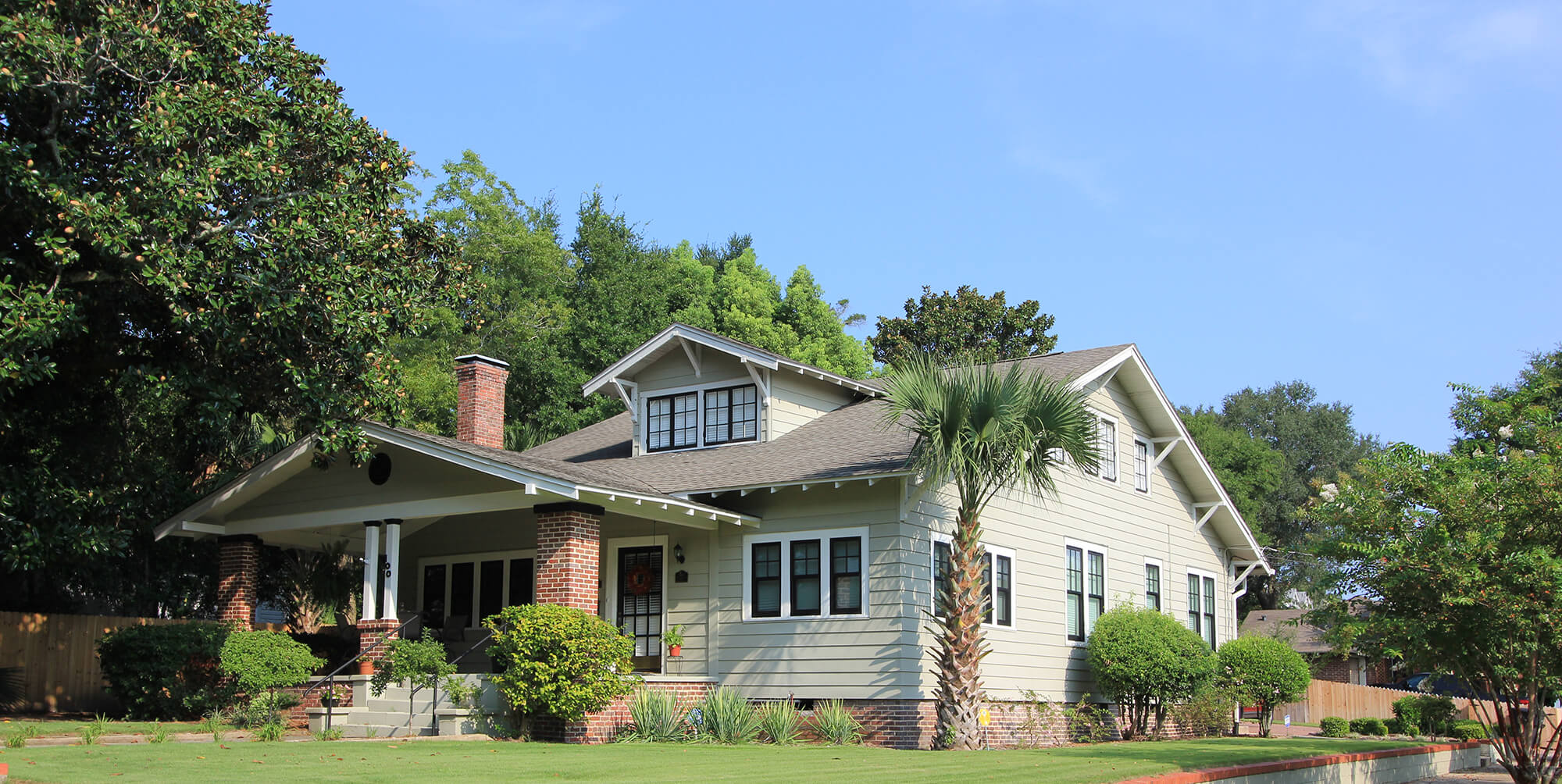 Pensacola home with new windows