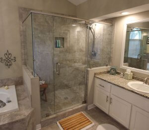 glass shower door designs
